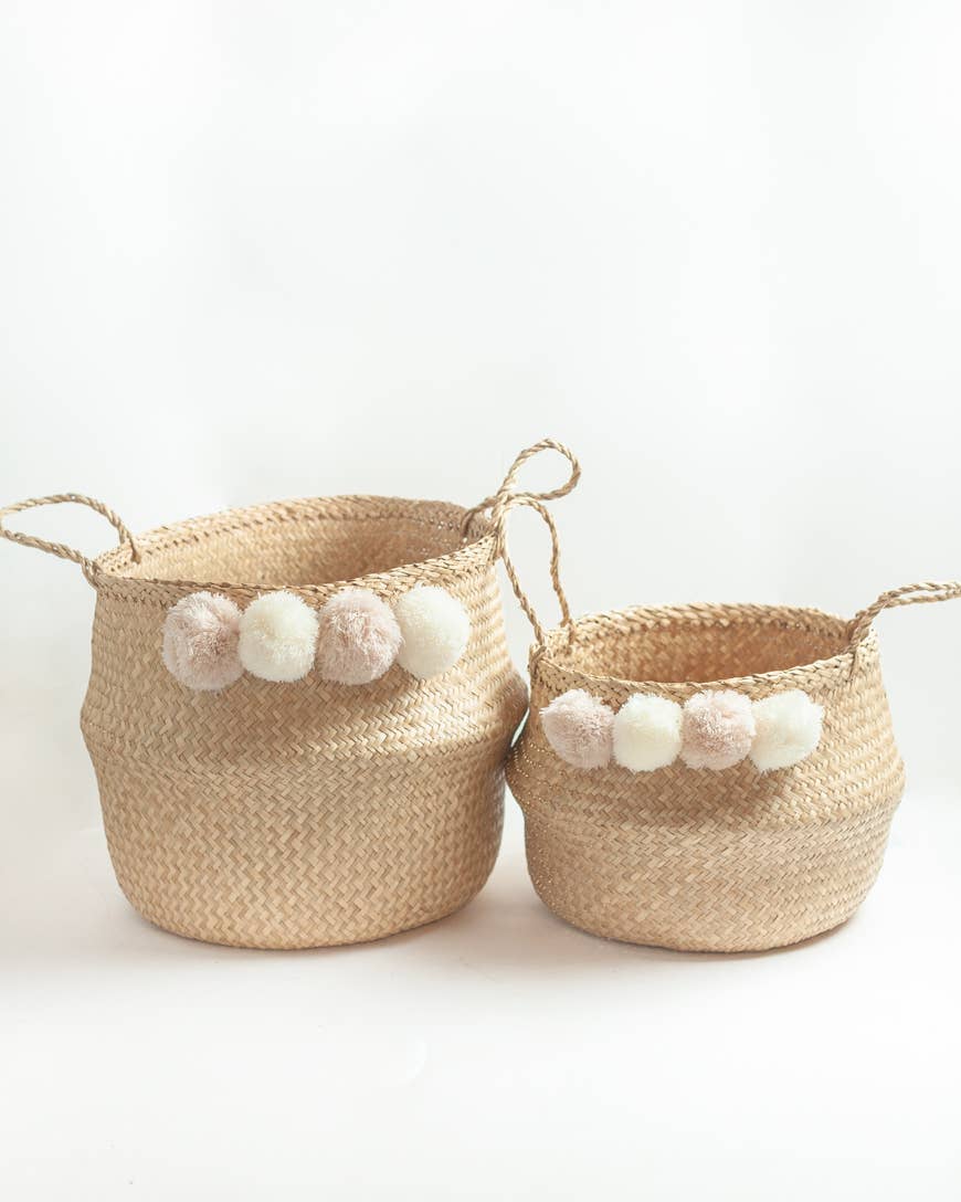 Sweet Pea Belly Baskets: Large